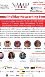 Annual holiday event flyer page 1
