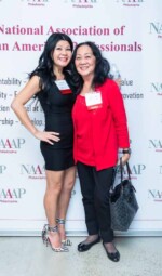event attendees standing