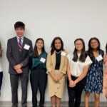 group of young adults standing together