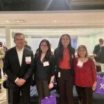 1 male and 3 females standing